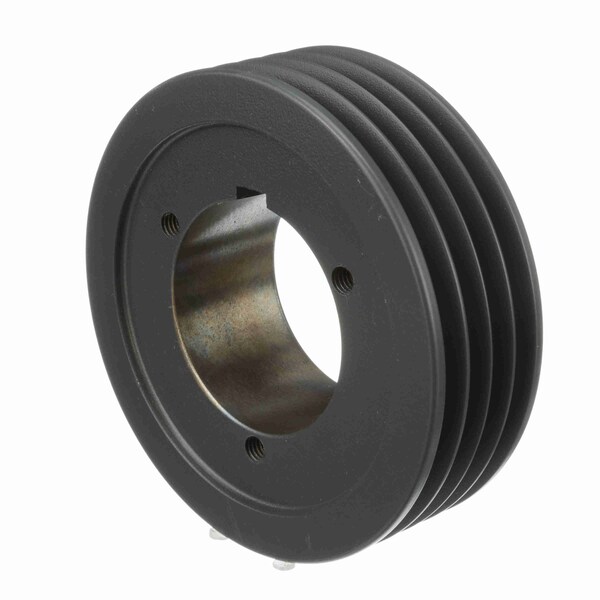 4 Groove Cast Iron Bushed Bore Multiple Sheave, 4Q3V60